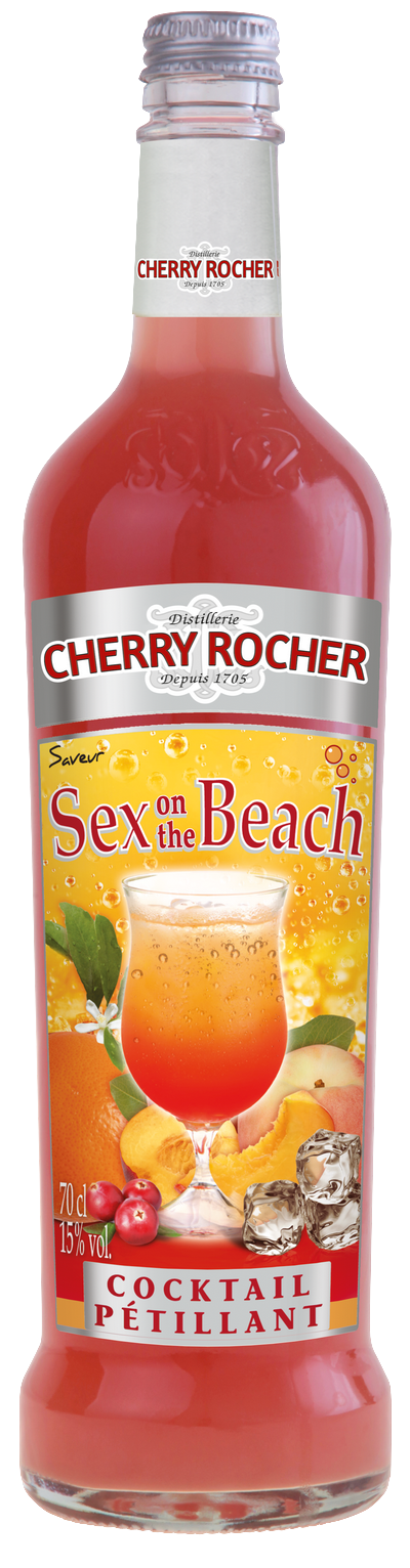 Sex On The Beach Sparkling Cocktails Cherry Rocher 