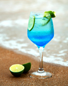 cocktail blue velvet