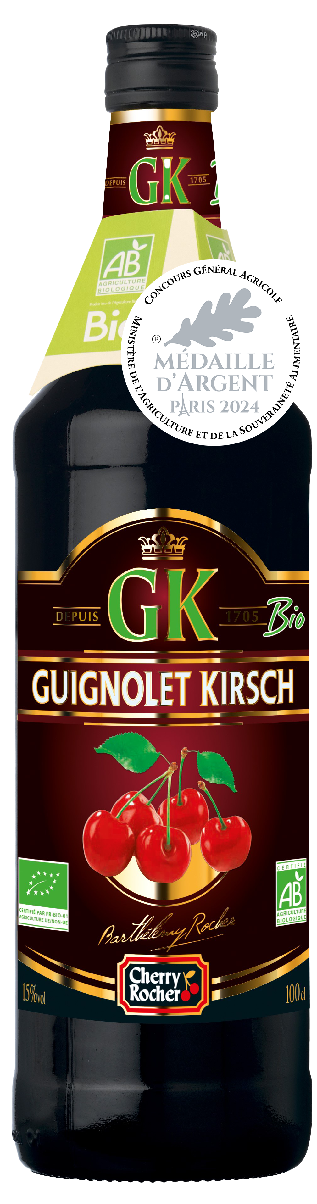Guignolet kirsch Bio - Cherry Rocher