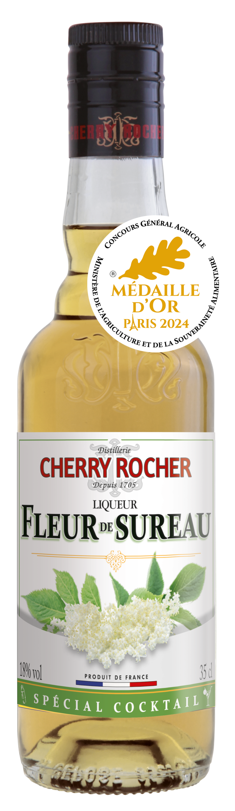 Liqueur de fleur de sureau Liqueurs cocktails Cherryrocher