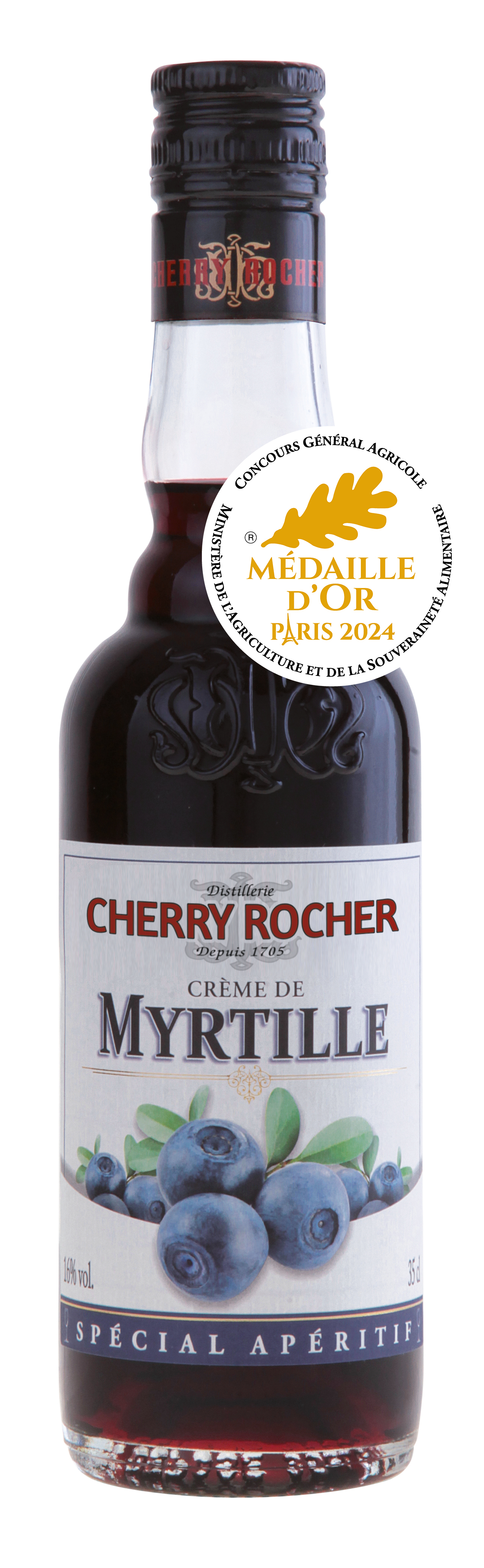 Crème de myrtille - Cherry Rocher