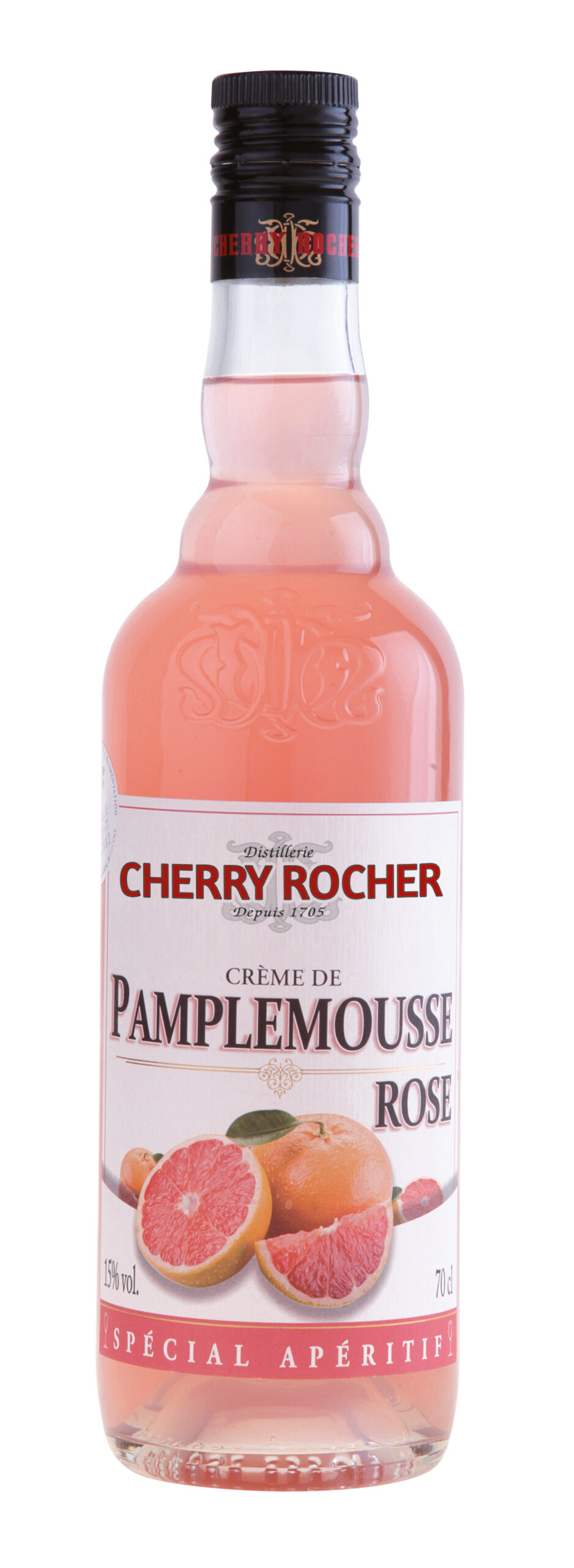 Crème de pamplemousse rose / Pink grapefruit liqueur - Cherry Rocher
