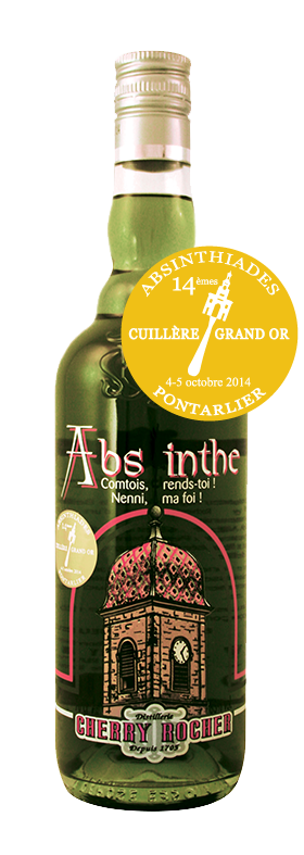 Green Absinthe 65° serig. Franche Comté - Cherry Rocher