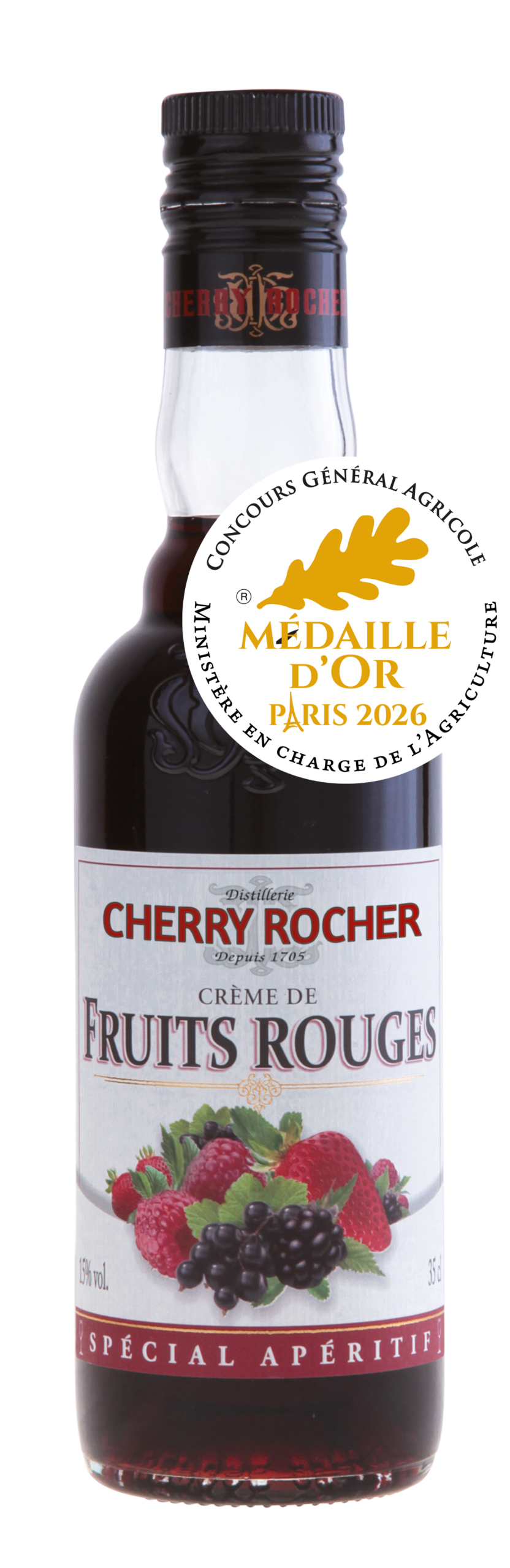 Crème de fruits rouges - Cherry Rocher