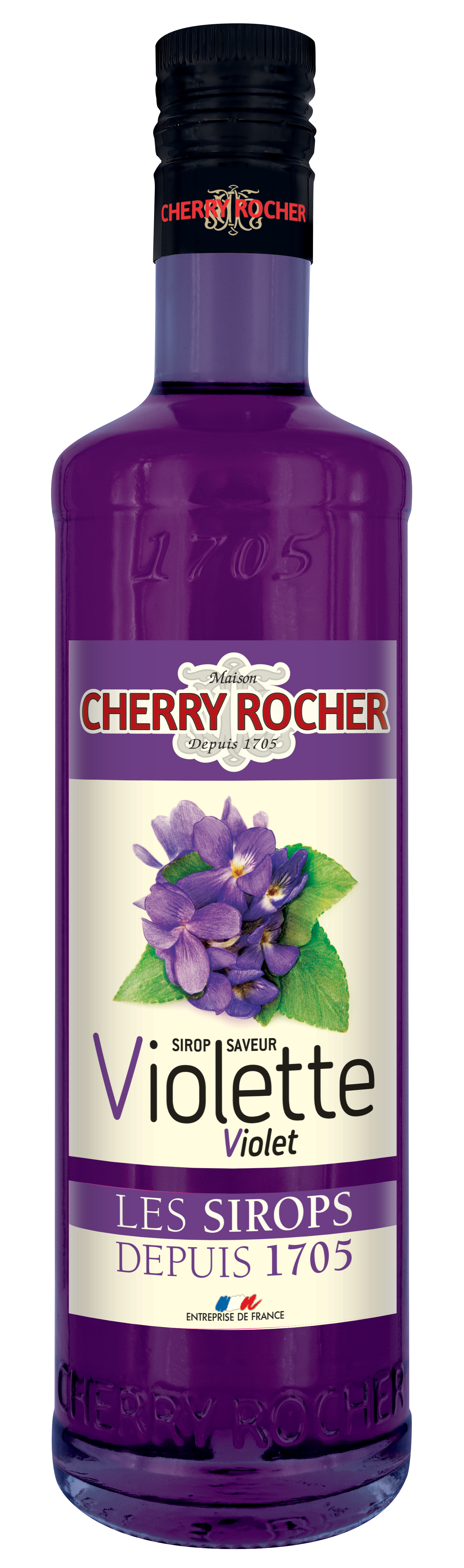 sirop saveur Violette - Cherry Rocher