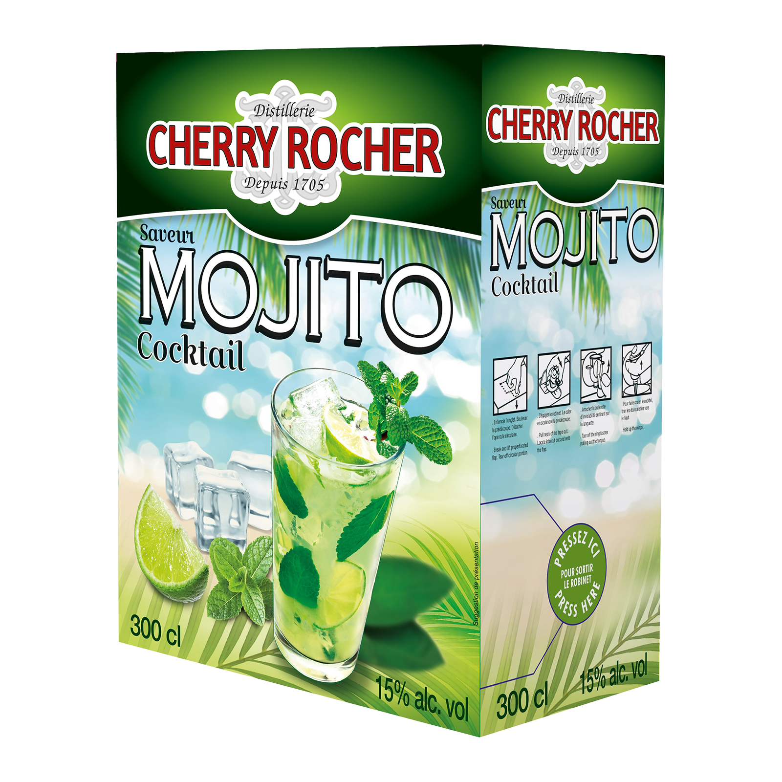 Mojito Bag-in-Box - Cherry Rocher