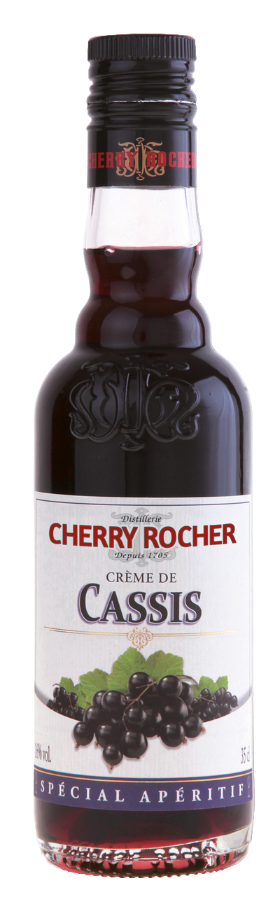 Crème de cassis / Blackcurrant liqueur - Cherry Rocher