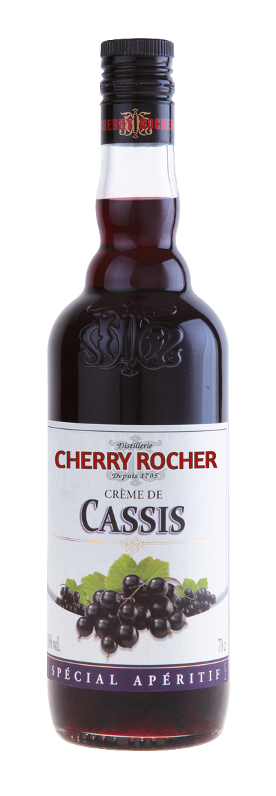 Crème de cassis / Blackcurrant liqueur - Cherry Rocher