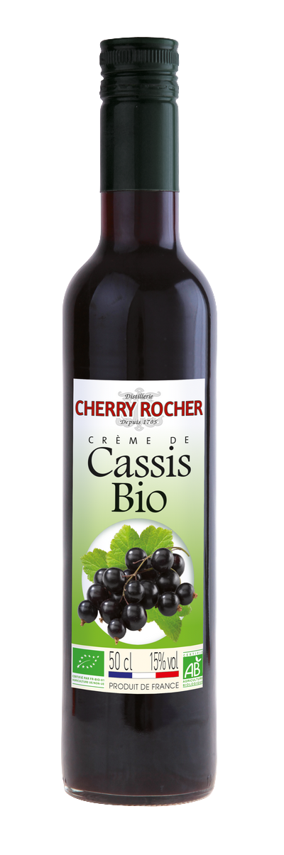 Crème de cassis BIO certifiée AB - Cherry Rocher