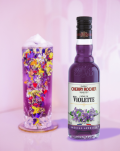 cocktail crème violette