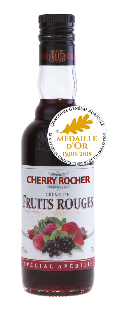 Crème de fruits rouges / Red fruits liqueur - Cherry Rocher