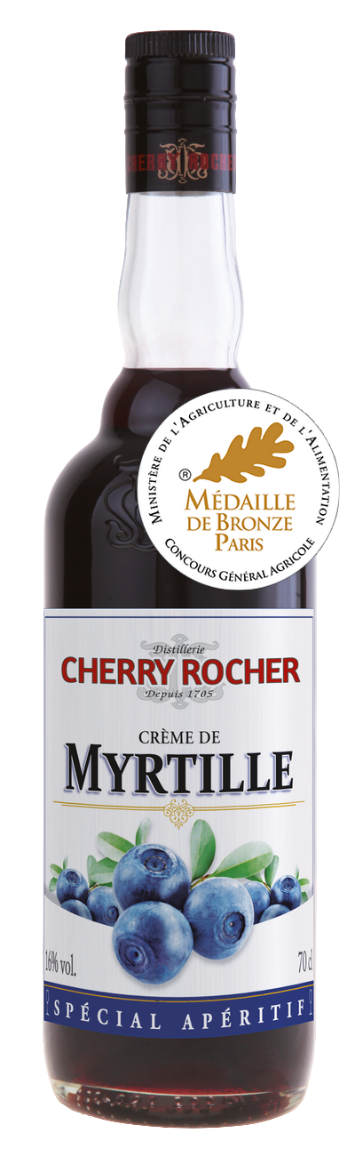 Crème de myrtille / Blueberry liqueur - Cherry Rocher
