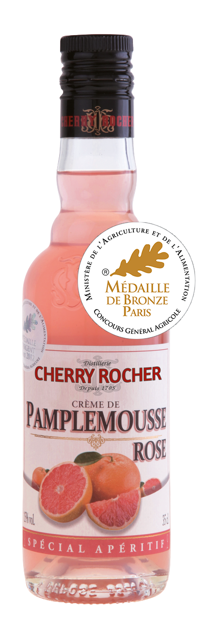 Crème de pamplemousse rose / Pink grapefruit liqueur - Cherry Rocher