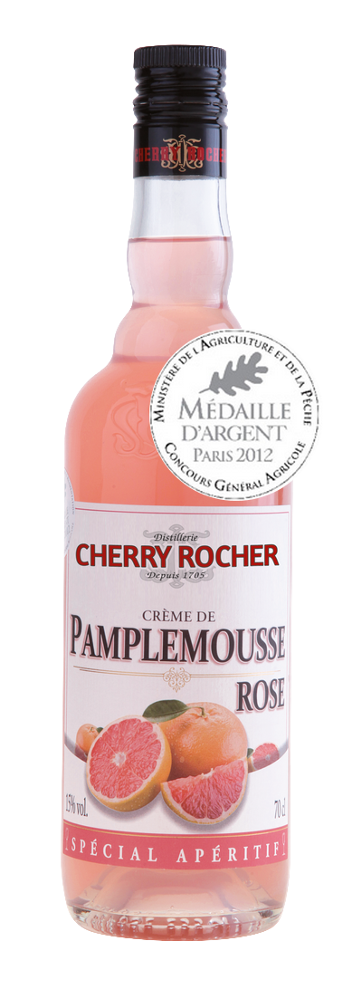 Crème de pamplemousse rose / Pink grapefruit liqueur - Cherry Rocher