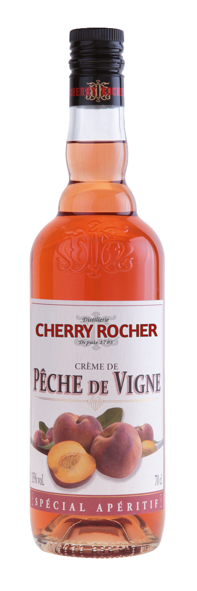 Crème de pêche de vigne - Cherry Rocher