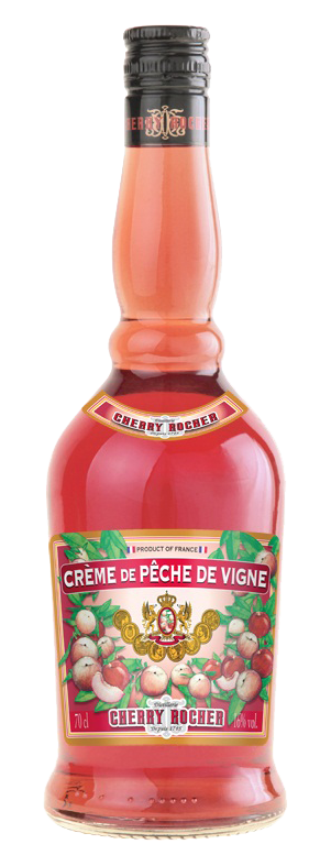 Crème de pêche de vigne - Cherry Rocher