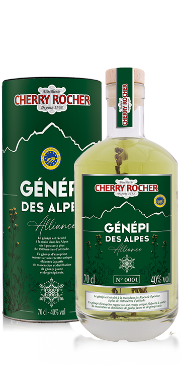 Génépi des Alpes Alliance - Liqueurs digestives - Cherry-rocher