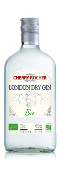 London Dry Gin BIO certifié AB - Cherry Rocher