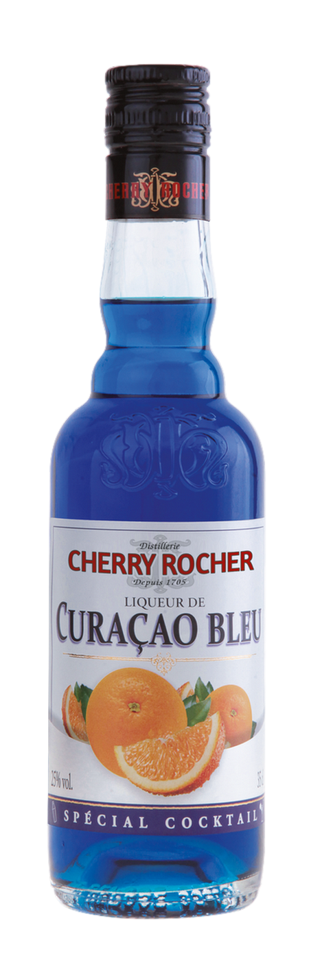 Blue Curaçao - Cherry Rocher