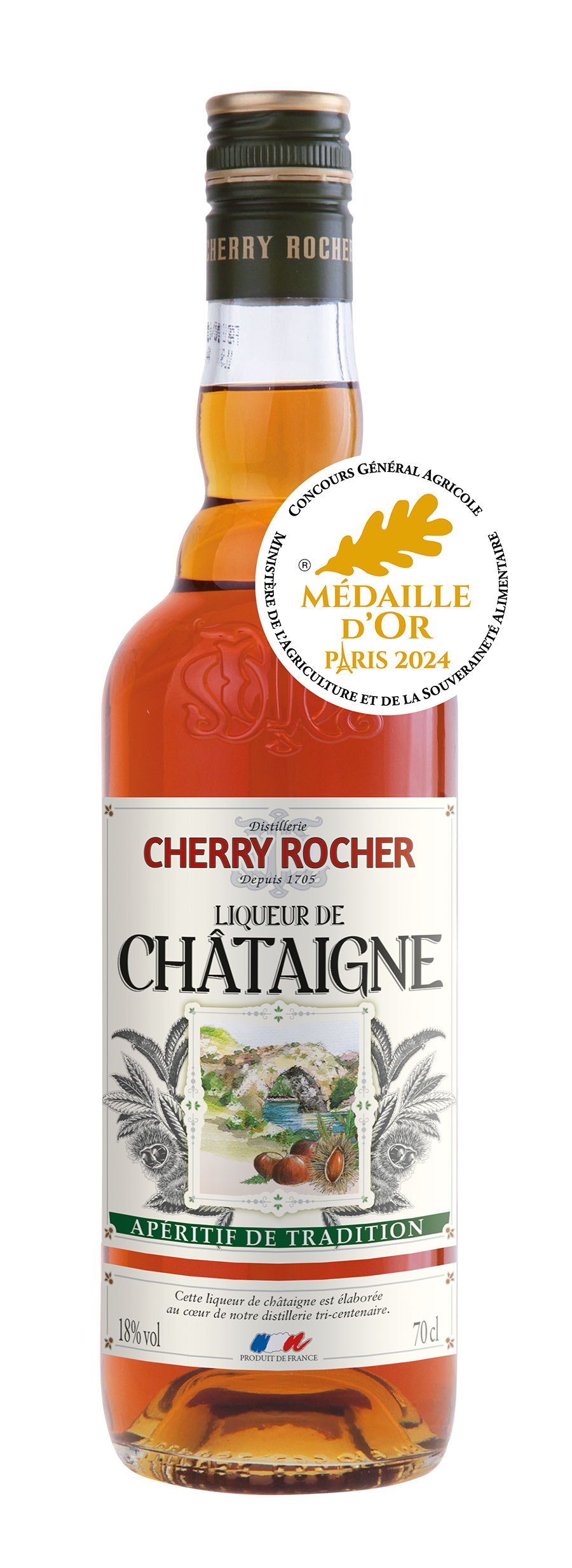 Liqueur de châtaigne - Cherry Rocher