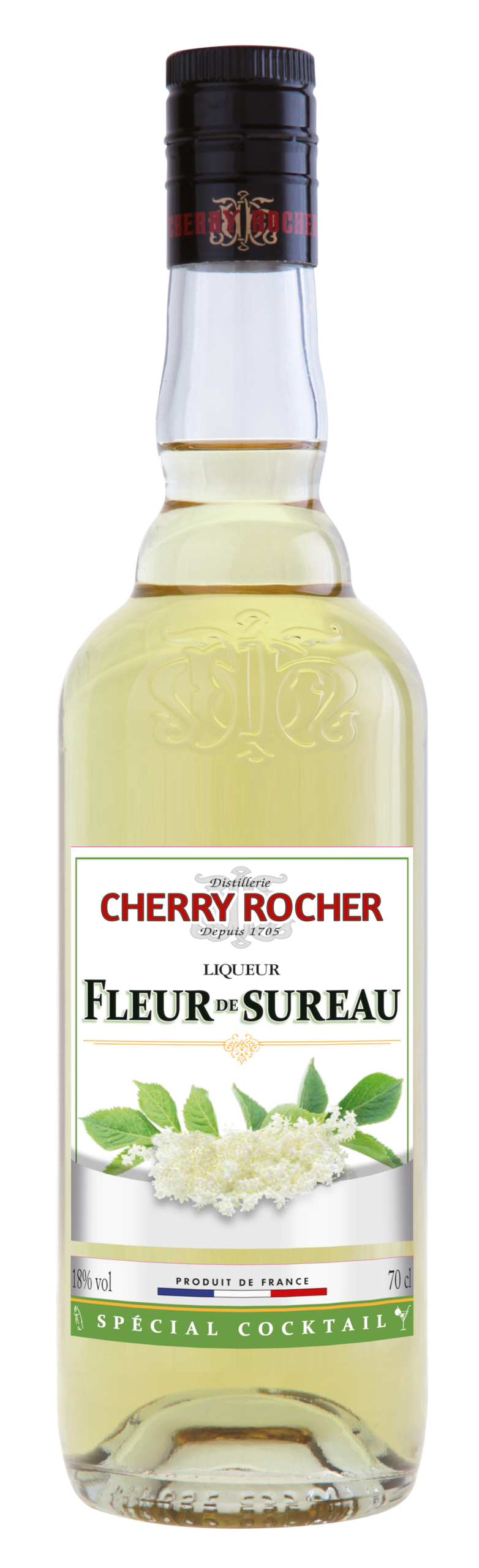 Fleur de sureau – 70 cl - Cherry Rocher
