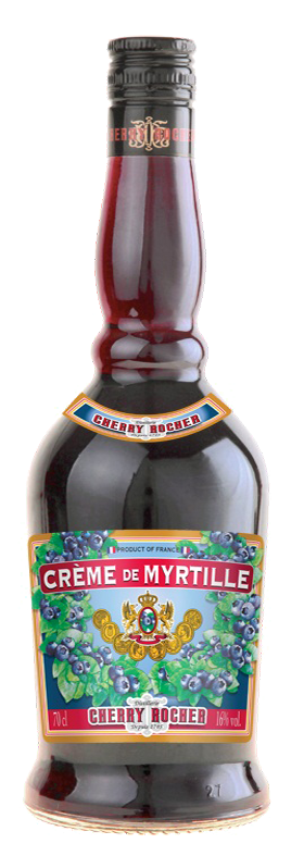 Crème de myrtille / Blueberry liqueur - Cherry Rocher