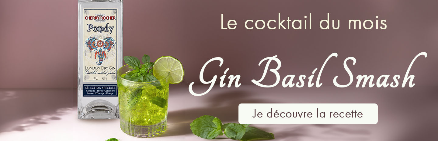 cocktail basil smash