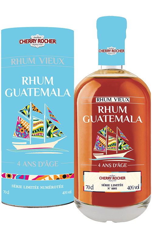 Rhum vieux du Guatemala - Cherry Rocher