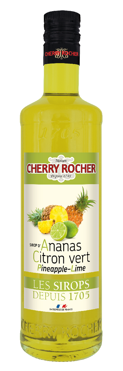 sirop Ananas citron vert - Cherry Rocher