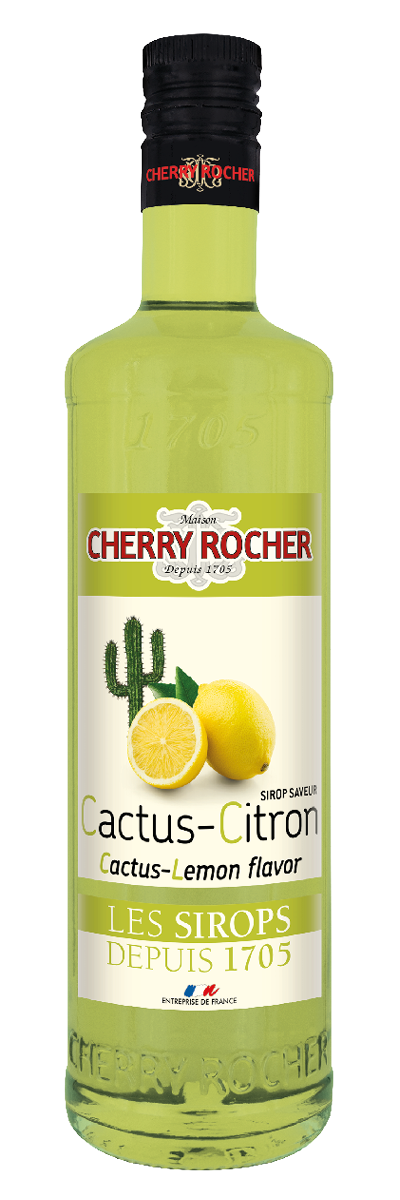 Sirop saveur Cactus citron - Cherry Rocher