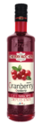 bouteille de sirop de cranberry cherry rocher