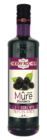 bouteille de sirop de mure