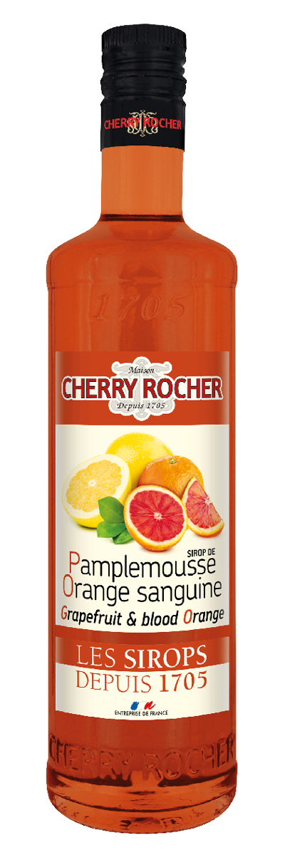 Sirop de Pamplemousse Orange sanguine - Cherry Rocher