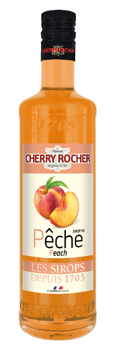 Peach Syrup - Cherry Rocher