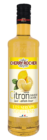 bouteille de sirop de citron acide